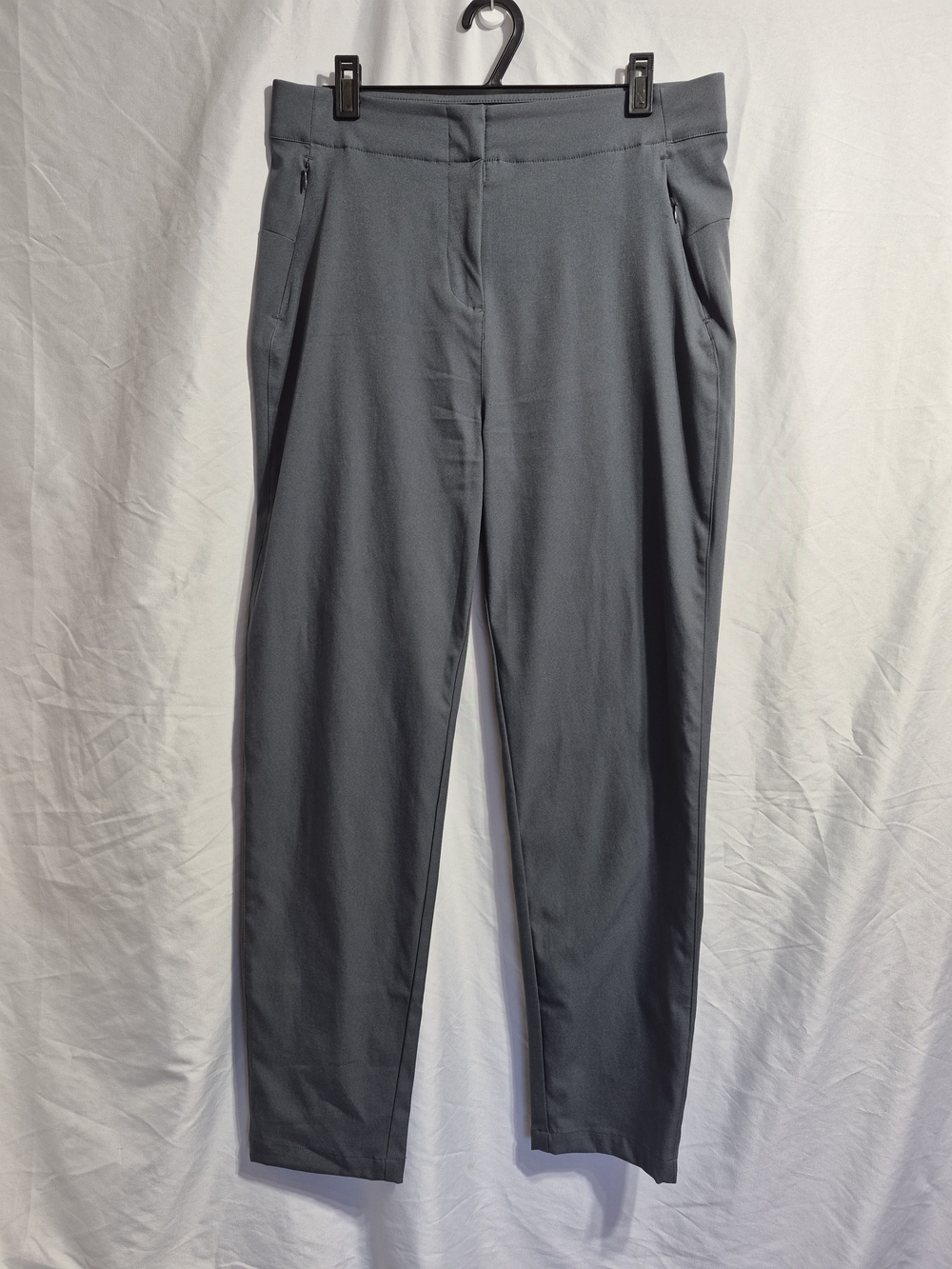 Lole Women's Charcoal Gray Stretch Travel Pants , Size 8